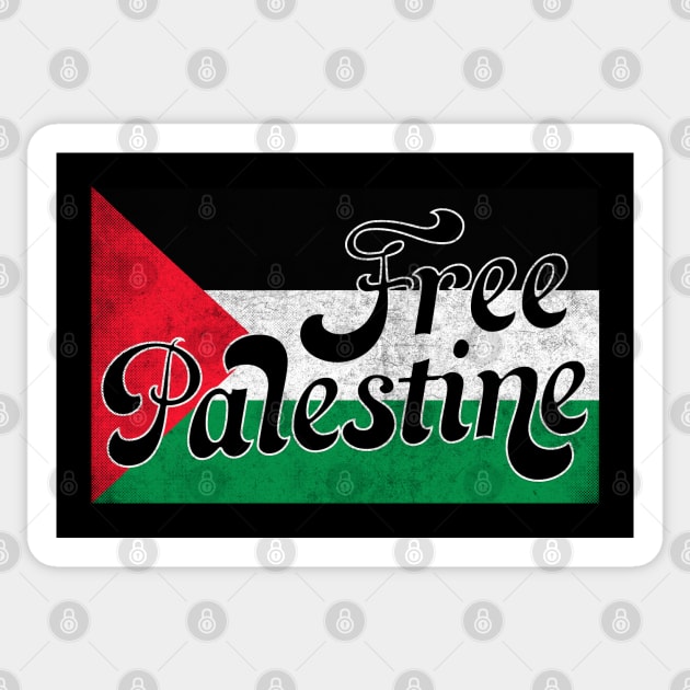 Free Palestine // Support Palestine Sticker by DankFutura